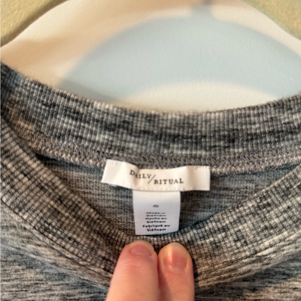 Daily Ritual Long Sleeve Sweatshirt - Picture 3 of 3